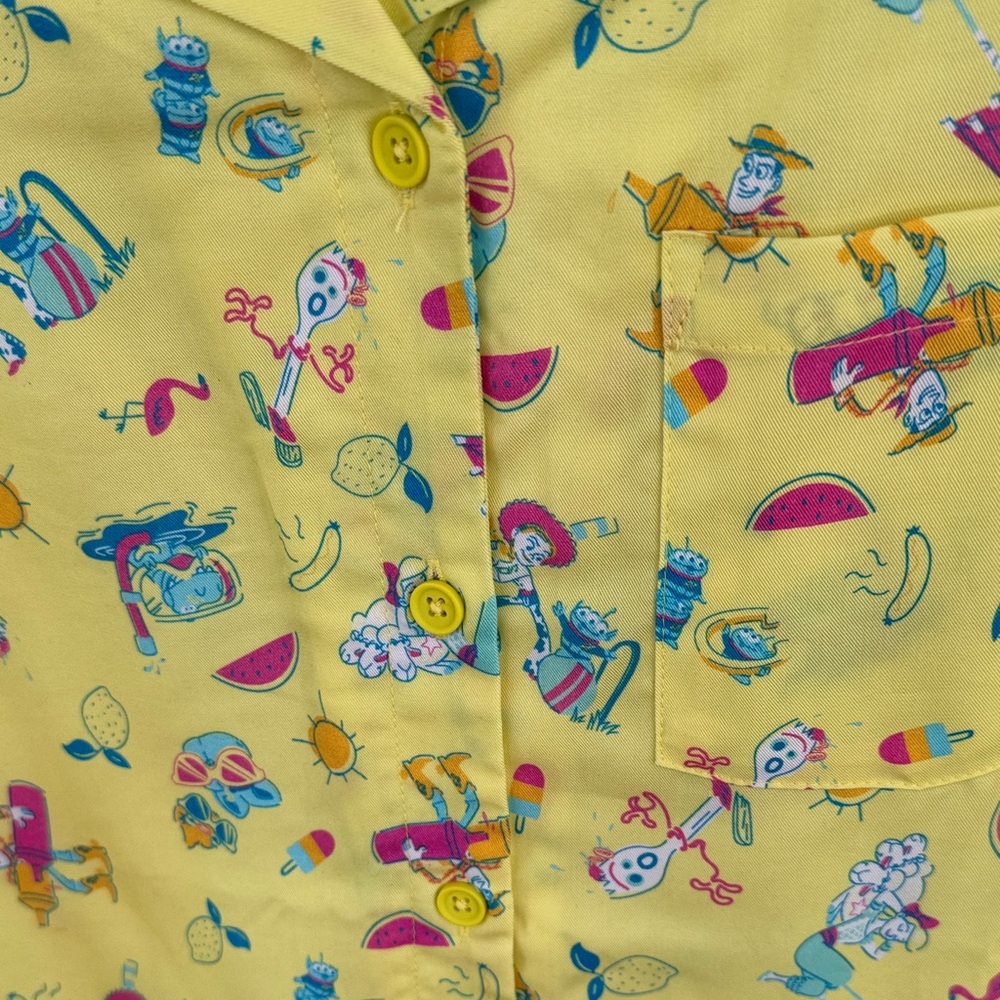 Disney Vibrant Yellow Character Shirt - Picture 9 of 9